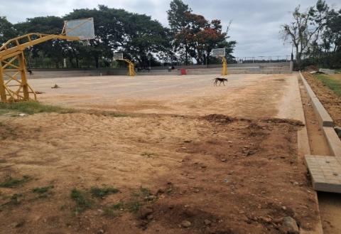 Basket Ball Ground work